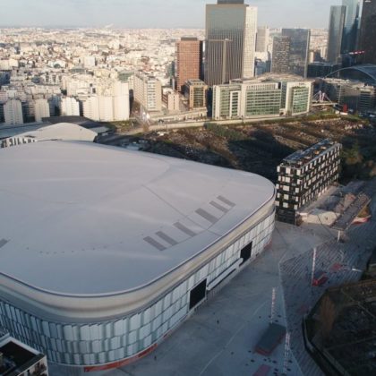 New industrial roof U-ARENA Nanterre