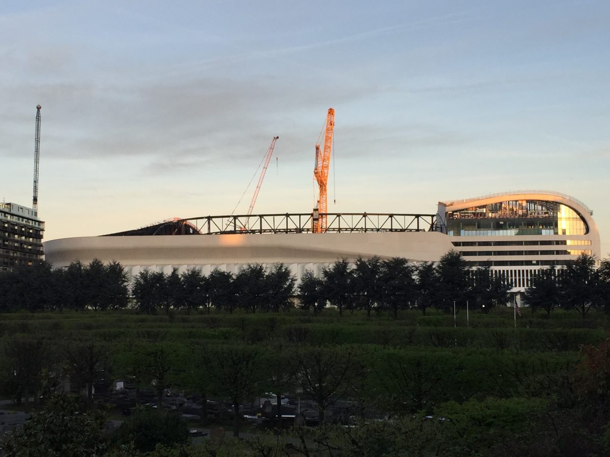 Realization of roofing and insulation U ARENA Paris