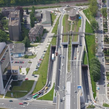 Nouvelle étanchéité Tunnel de Cointe