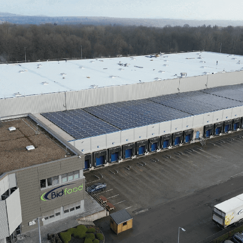 Rénovation de l’étanchéité de la toiture du bâtiment industriel de Bidfood SA à Thuin