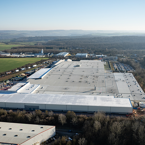 Roofing of the extensions for Webasto Luxembourg S.A. in Grevenmacher